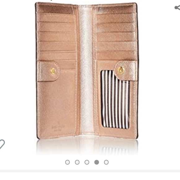 Kate Spade Stacy Rose Gold Wallet - Picture 3 of 3